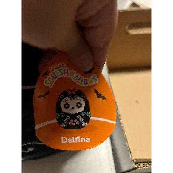 Day of the Dead Sugar Skull Squishmallows Delfina Daria Halloween Stuffed Toy - Picture 3 of 4